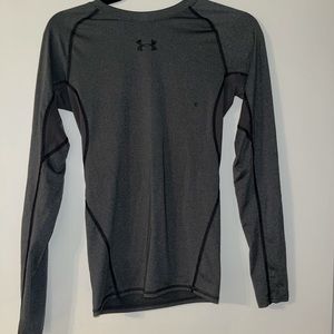 Dark Grey UnderArmour LongSleeve Compression Shirt